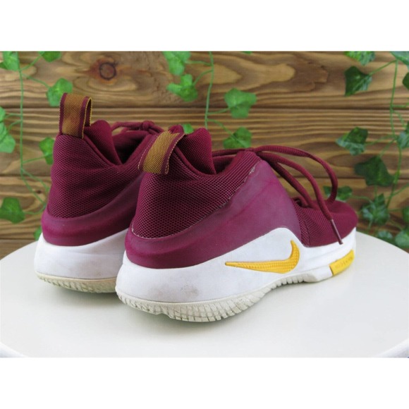 Nike Sz 8 Sneaker‎ Red Synthetic Men Lebran James Medium (D, M) Athletic - Picture 6 of 10